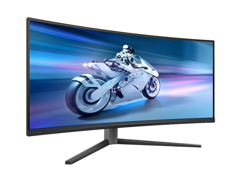 PHILIPS 34 inča Evnia 34M2C6500/00 UWQHD 3440x1440 QD OLED 175 Hz zakrivljeni gaming monitor