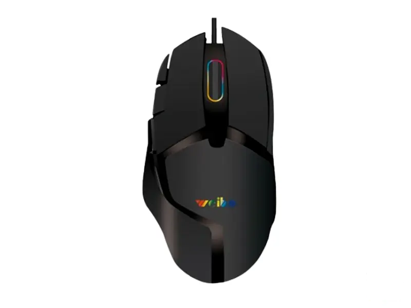 WEIBO S260 Gaming RGB miš crni 
