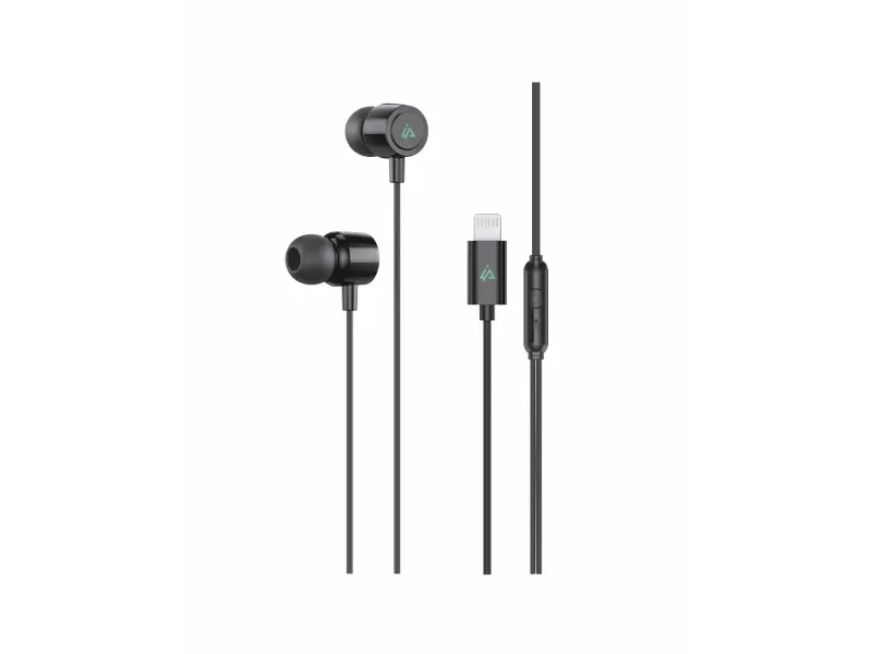 iPEAX Slušalice Wired Lightning Black