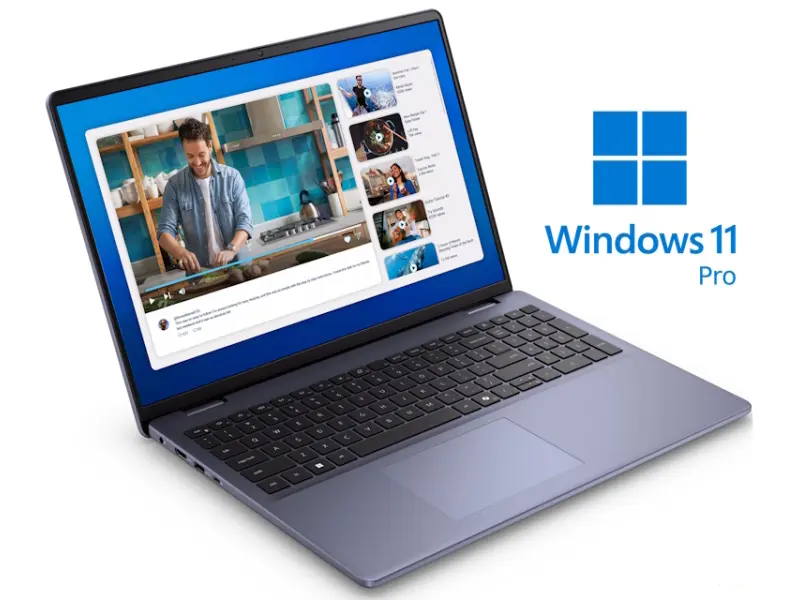 DELL 16 DC16251 16 inch FHD+ 300nits Core 7 150U 32GB 1TB SSD Backlit FP Win11Pro laptop 