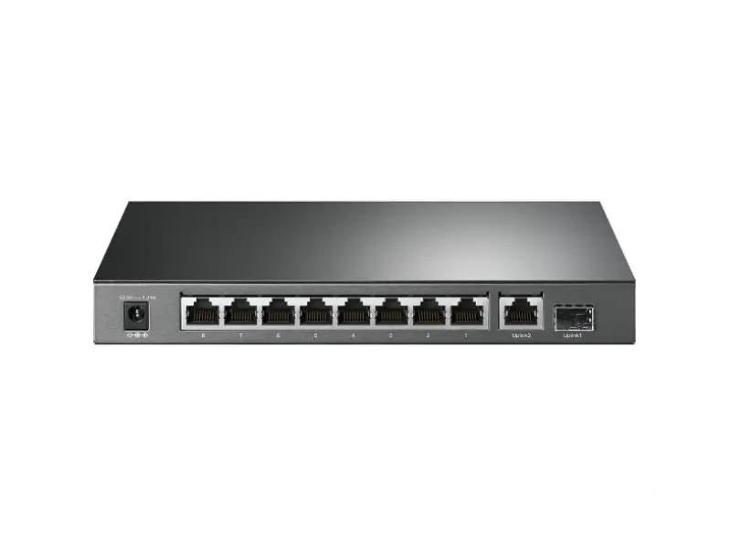 TP-LINK TL-SG1210P 10-Port Gigabit Desktop Switch with 8-Port PoE+