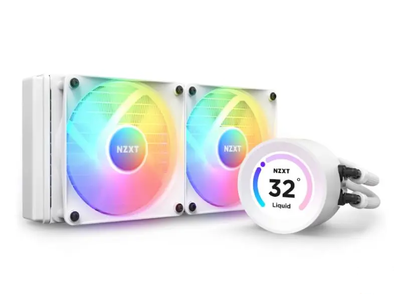 NZXT Kraken Elite 240 RGB vodeno hlađenje belo (RL-KR24E-W1) 