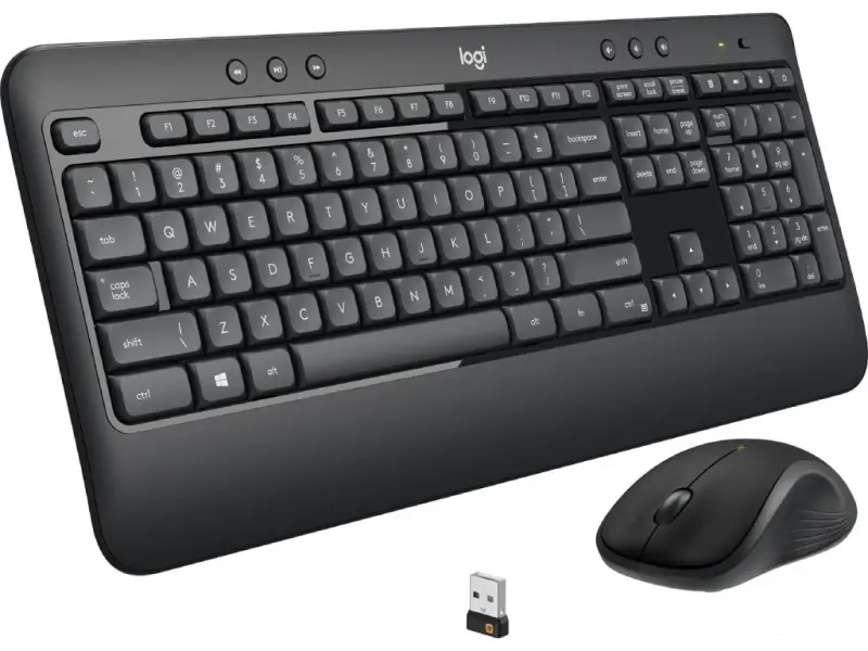 LOGITECH MK540 Advanced Wireless Desktop - Tastatura + Miš, USB, US
