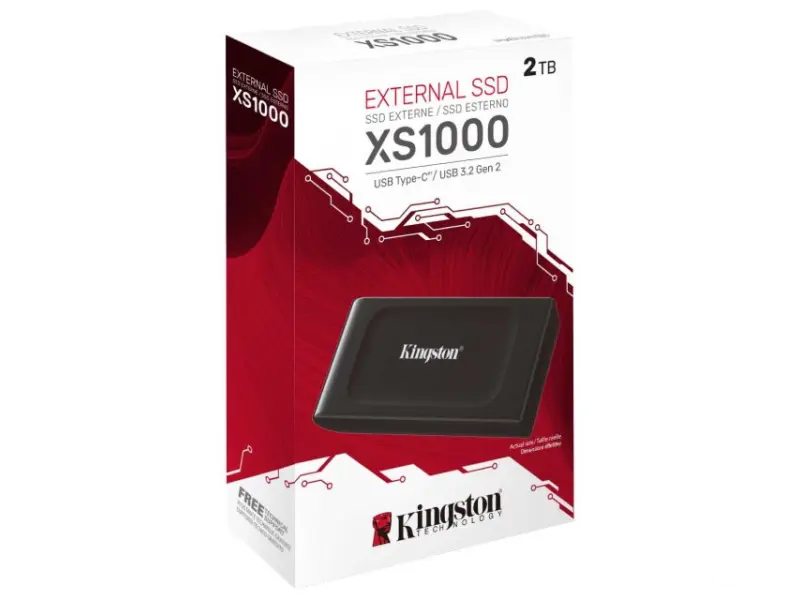 KINGSTON Portable XS1000 2TB eksterni SSD SXS1000/2000G 