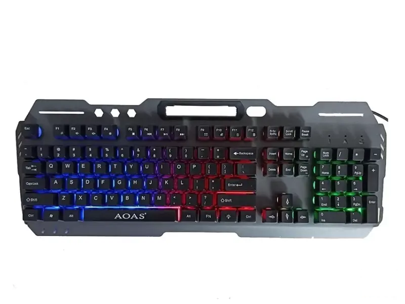 AOAS M-1000 USB Gaming tastatura siva 