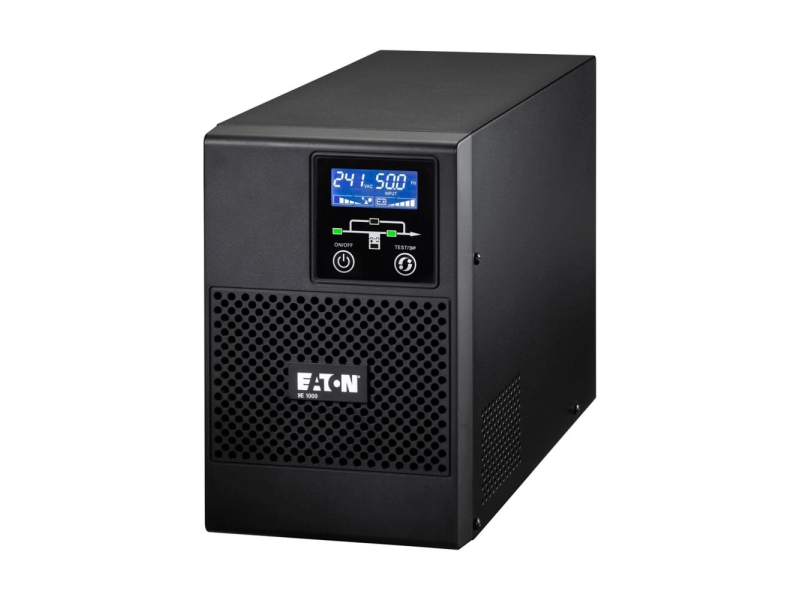 Eaton 9E UPS, 1000 VA, 800 W, Input: C14, Output: (4) C13, Tower Online/Double-conversion