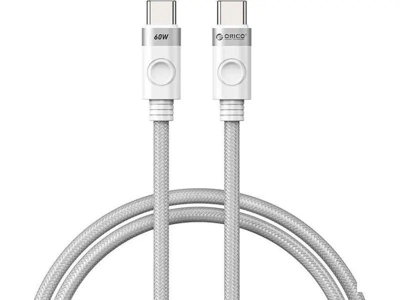 Orico Charging Cable 60W USB-C to C - white