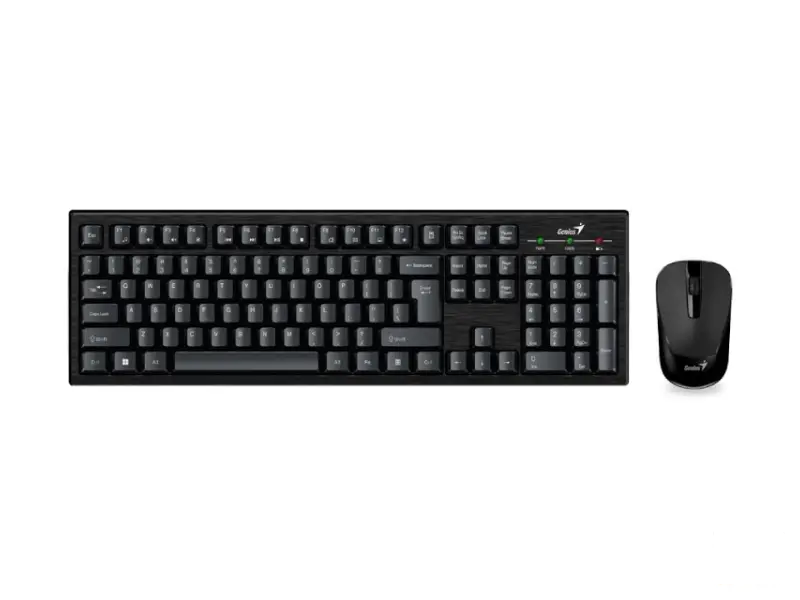 GENIUS Smart KM-8101 Wireless USB US crna tastatura + miš 