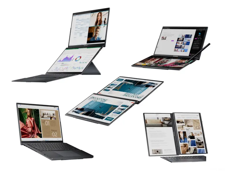 ASUS Zenbook 14 DUO OLED  UX8406CA-QL041W (14 inča FHD, Ultra 9 285H, 32GB, SSD 1TB, Win11 Home)