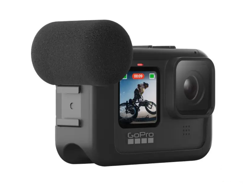 GoPro Media Mod - Directional Camera Mic + Media Ports Frame, H13 B, H12 B, H11 B, H10 B, H9 B