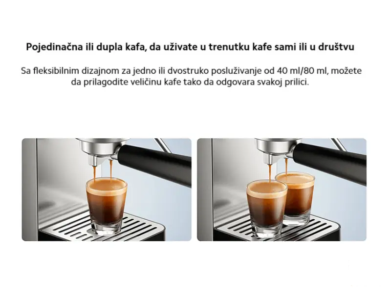XIAOMI Semi-automatic Espresso Machine EU (BHR9798EU) 