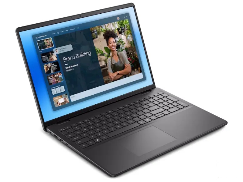 DELL 16 DC16250 16 inch FHD+ 300nits Core 7 150U 16GB 1TB SSD Backlit FP laptop 