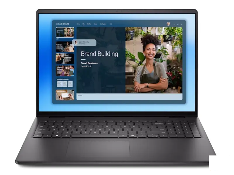 DELL 16 DC16250 16 inch FHD+ 300nits Core 7 150U 16GB 1TB SSD Backlit FP laptop 