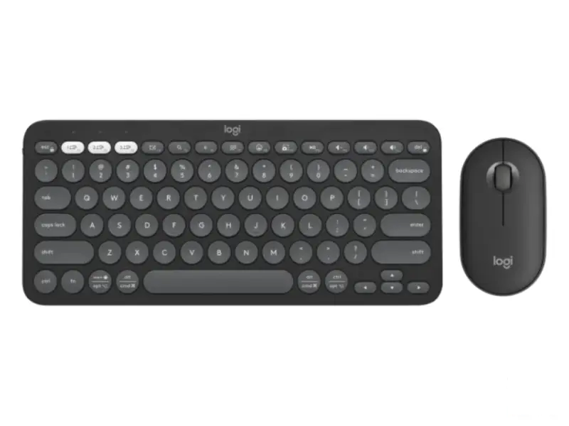 LOGITECH Pebble2 Wireless Combo US tastatura + miš crna 