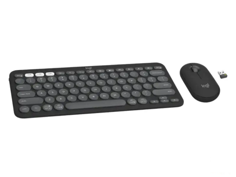LOGITECH Pebble2 Wireless Combo US tastatura + miš crna 