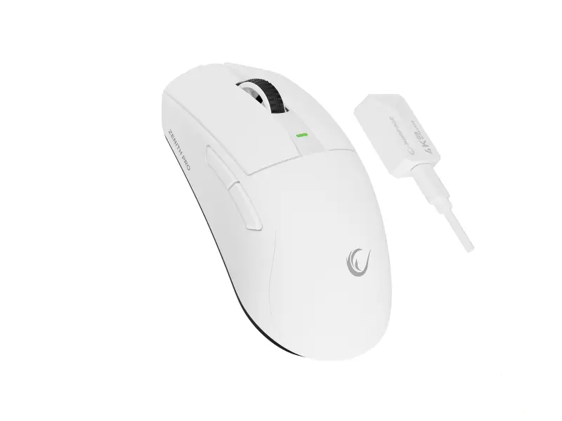 Rampage Mis ZENITH PRO 4K BT+Wired+2.4G White Wireless Gaming