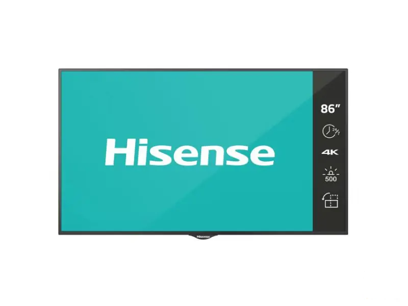 HISENSE 86 inča 86BM66AE 4K UHD 500 nita Digital Signage Display - 24/7 Operation 