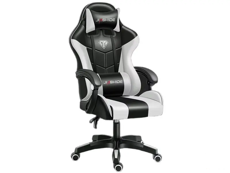 JIASHIDE 1209 Gaming stolica crno-bela 