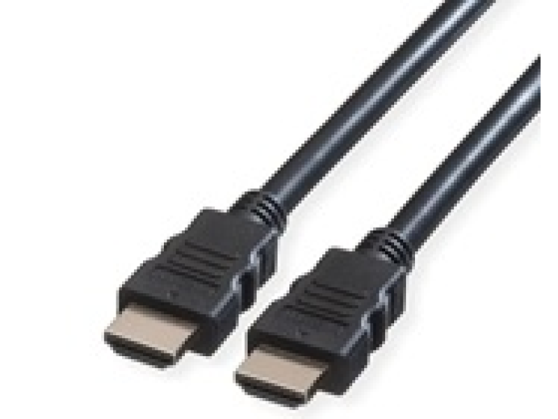 Rotronic 11.99.5905 VALUE HDMI 8K Ultra HD kabl+ Ethernet, M/M, HDMI Ultra High Speed (HDMI 2.1), 7680x4320 @60Hz, 10 m, crni