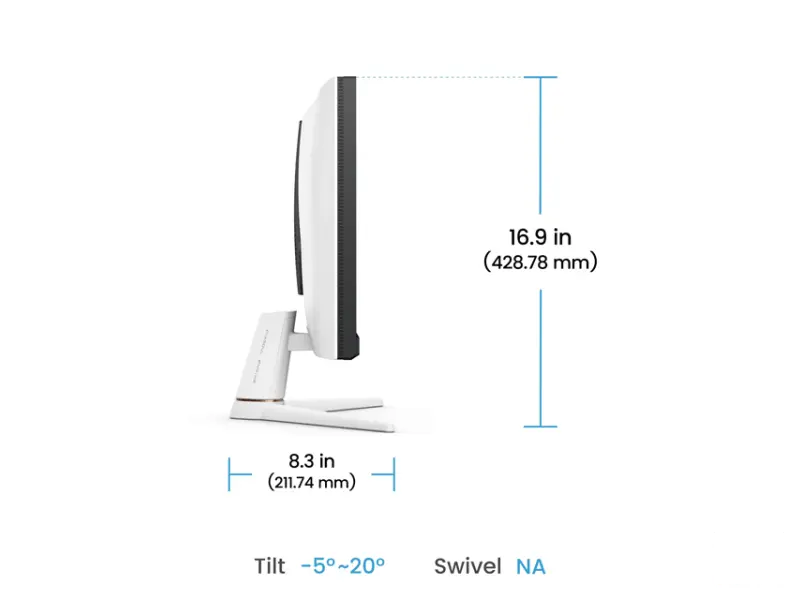 BENQ 24.5 inča EX251 White LED 1920x1080 IPS 220HZ Gaming beli monitor 