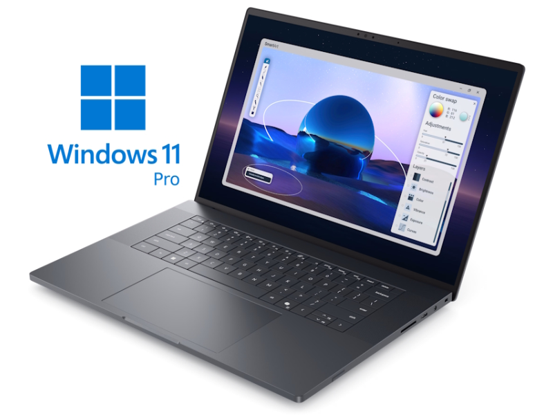 DELL Pro Max 16 Premium 16 inch FHD+ 120Hz 500nits Core Ultra 7 265H 32GB 1TB SSD RTX PRO 2000 8GB Backlit FP Win11Pro 3yr ProSupport laptop