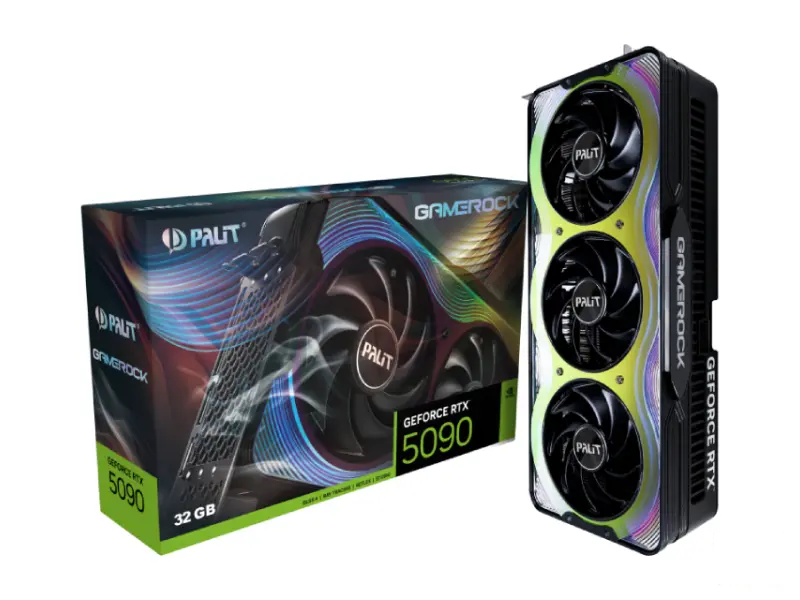 PALIT nVidia GeForce RTX 5090 32GB 512bit RTX 5090 GameRock 