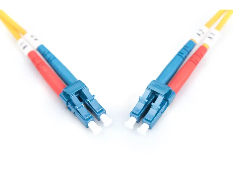 Digitus Opticki patch kabl, singlemode, duplex, 5 m, OS2, LC/LC, zuti