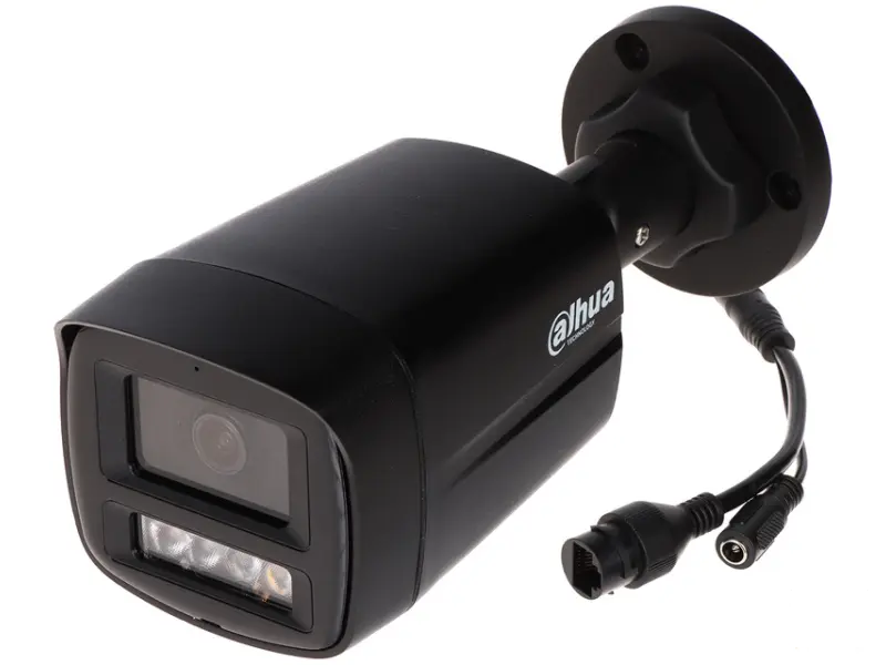 DAHUA IIPC-HFW1439TL1-A-IL-0280B-BLACK 4MP Entry Smart Dual Light Fixed-focal Bullet Network kamera 