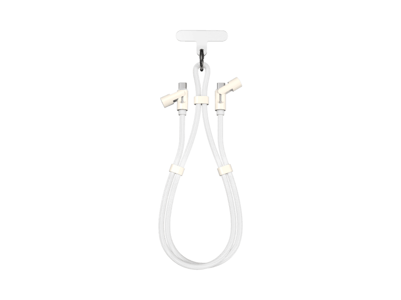 SBOX TYPE-C -> TYPE-C LANYARD 1.5M - Bijeli