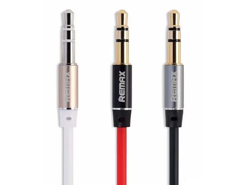 REMAX Kabl RL-L100 audio kabl  3.5mm-3.5mm MM 1m crveni 