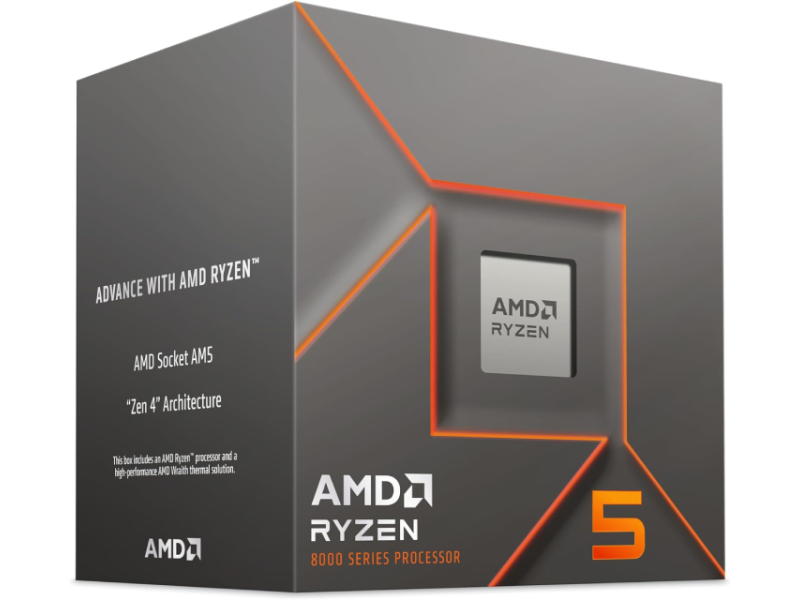 AMD Ryzen 5 8400F 6 cores do 4.7 GHz Box (100-100001591BOX)
