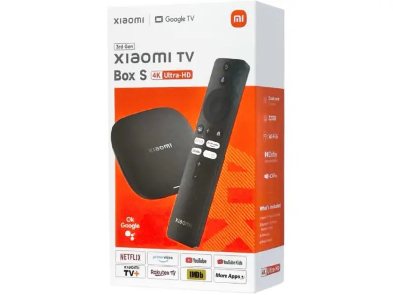 Xiaomi TV Box S (3rd Gen) EU