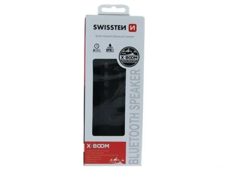 Swissten Zvučnik Bluetooth X-Boom black