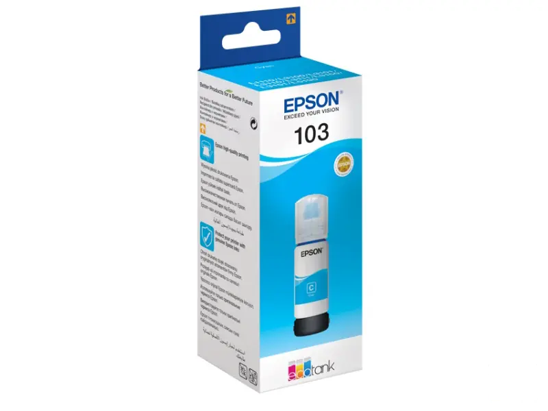 EPSON 103 cyan mastilo 