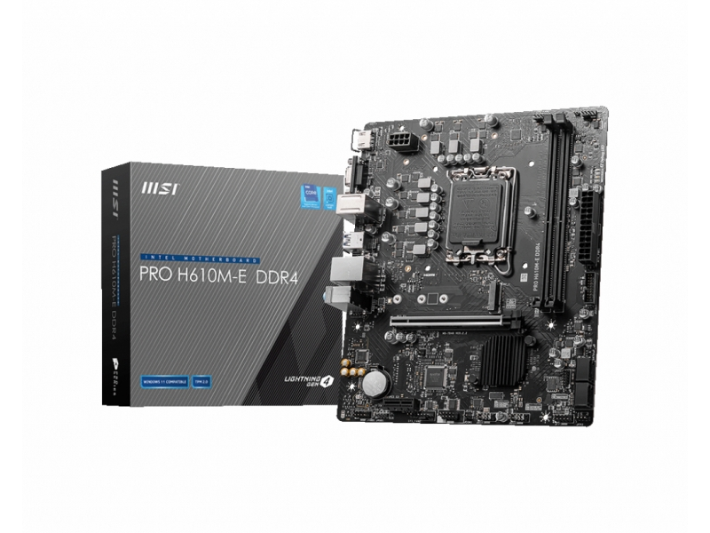 MSI MB PRO H610M-E DDR4