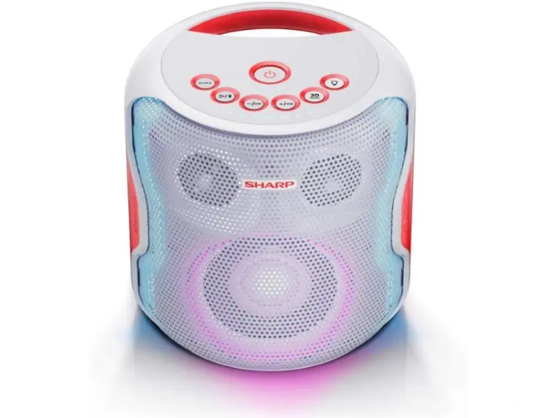 SHARP PS-919WH Bluetooth Party zvučnik beli 
