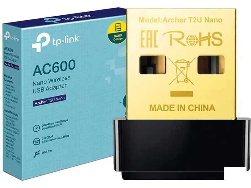 TP-LINK Archer T2U Archer T2U Nano AC600 wireless 600Mb/s dual band USB kartica
