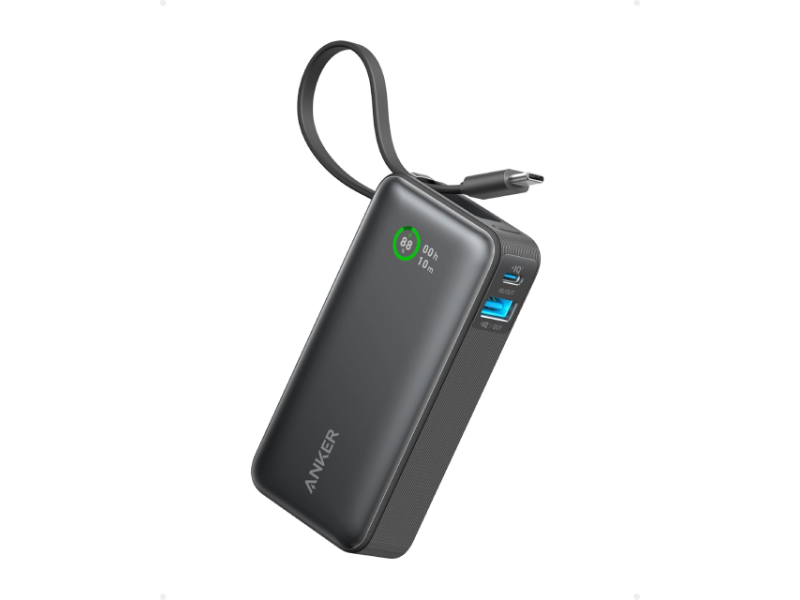 Anker Nano Power bank 10.000 mAh 30 W crni
