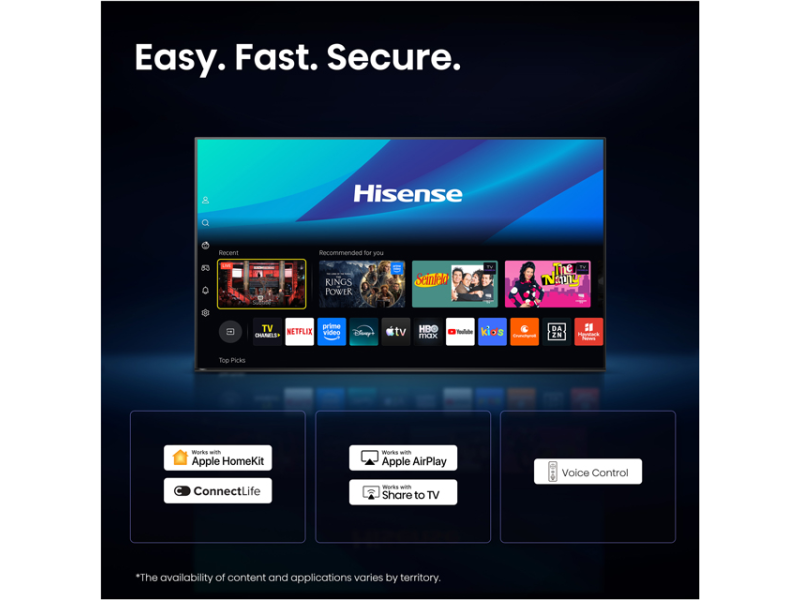 HISENSE 100 inča 100E7S PRO Hi-QLED 4K UHD Smart TV