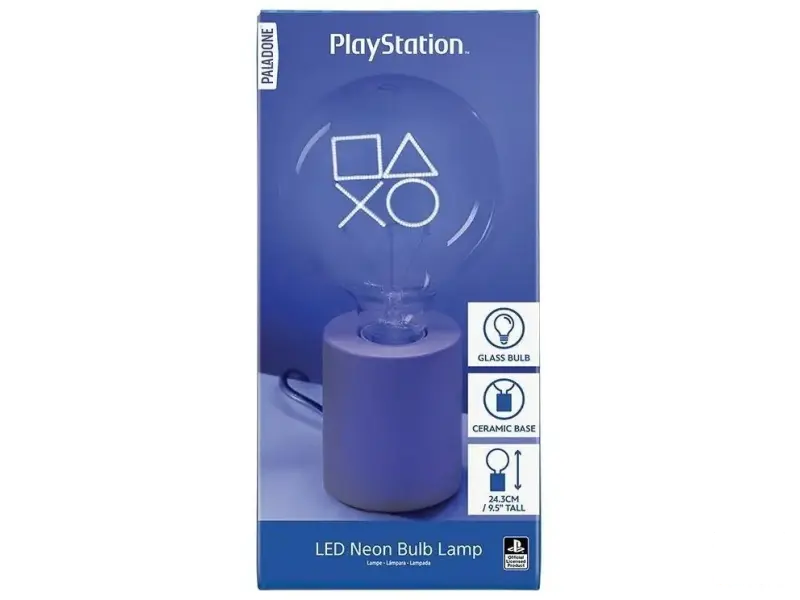 Paladone Playstation LED Neon Bulb stolna lampa