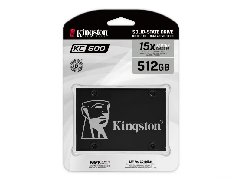 Kingston SKC600/512G SSD SKC600 512GB