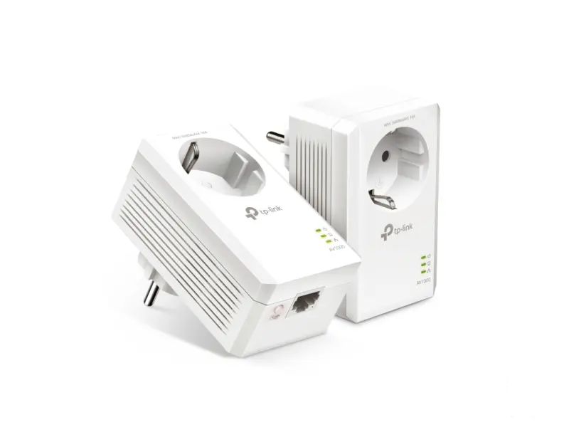TP-LINK TL-PA7017P KIT AV1000 Gigabit Passthrough Powerline Starter Kit