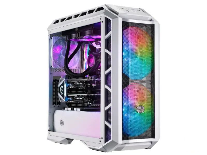 COOLER MASTER MasterCase H500P Mesh ARGB Gaming modularno kućište (MCM-H500P-WGNN-S01) belo 
