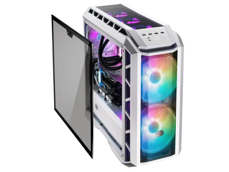 COOLER MASTER MasterCase H500P Mesh ARGB Gaming modularno kućište (MCM-H500P-WGNN-S01) belo 