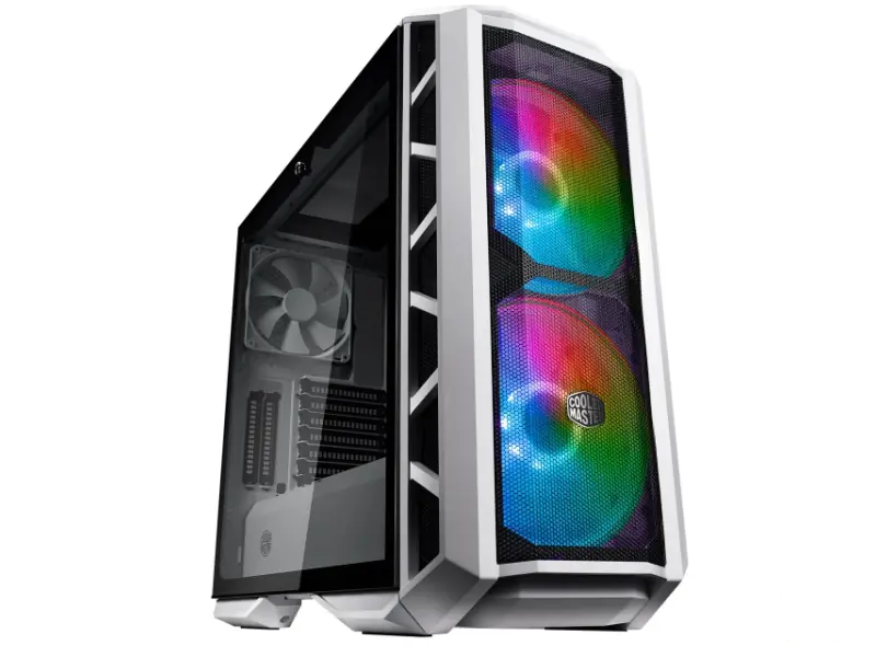 COOLER MASTER MasterCase H500P Mesh ARGB Gaming modularno kućište (MCM-H500P-WGNN-S01) belo 
