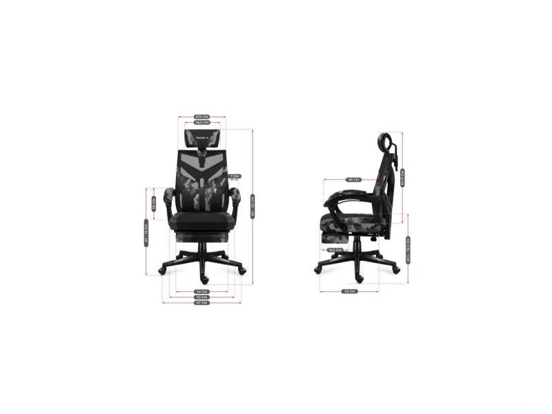 Huzaro Gaming stolica HZ Combat 5.0 Camo