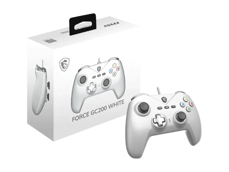 MSI FORCE GC200 WHITE gamepad