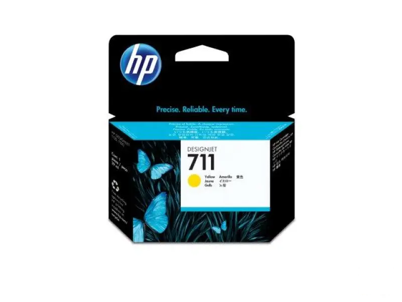 HP No.711 29ml Yellow Designjet Ink Cartridge [CZ132A] za plotere T120/ T520