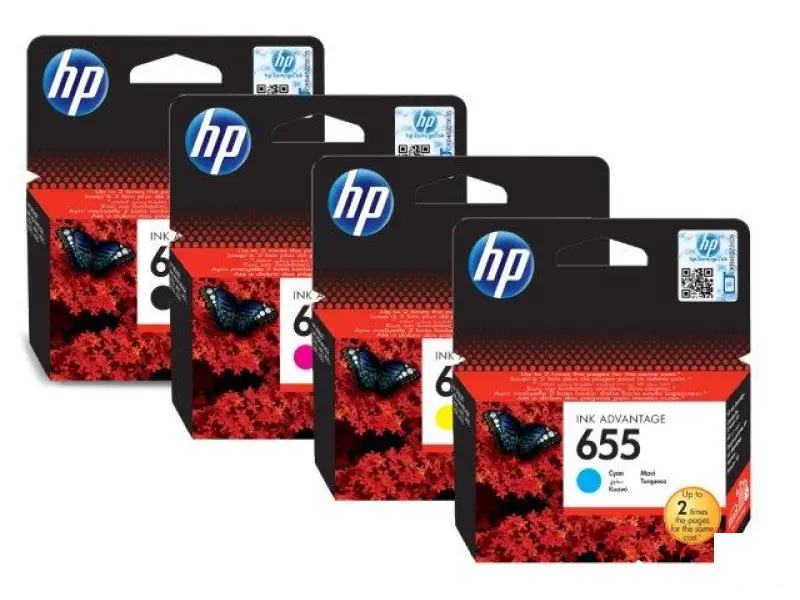 HP 655 Cyan Ink Cartr.[CZ110AE] HP Deskjet Ink Advantage 3525, 4615, 4625, 5525, 6525 e-All-in-One