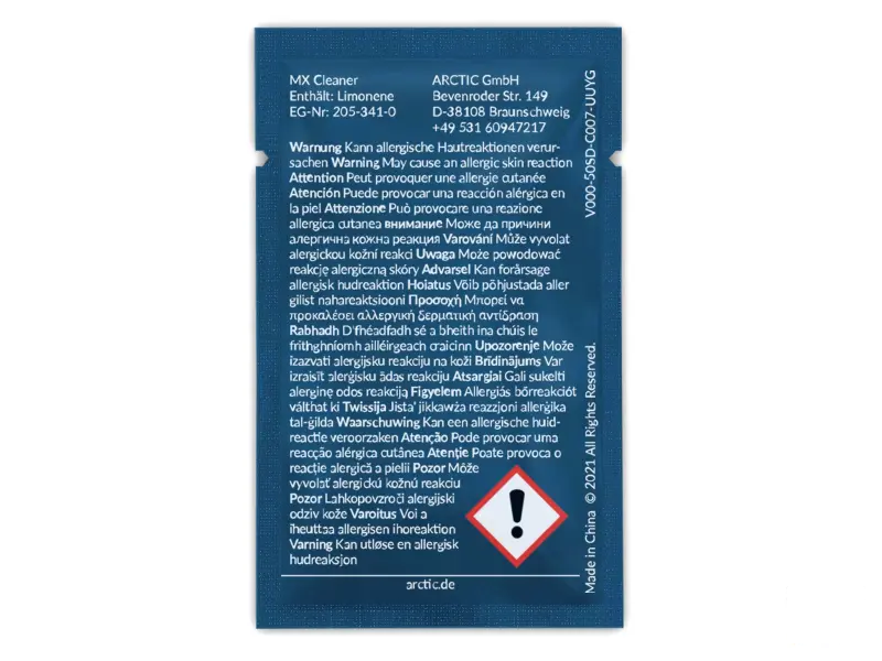 Arctic Cooling MX Cleaner (40pcs)